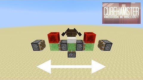 Minecraft: Simple Two Way Flying Machine for 1.9+