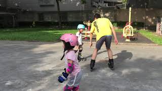 20200628 Q比直排輪練習2