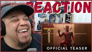 DEADPOOL & WOLVERINE | OFFICIAL TEASER TRAILER | | REACTION | NONPFIXION