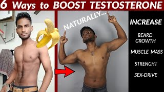 6 simple TIPS to BOOST TESTOSTERONE NATURALLY | Men's Fashion Tamil