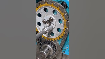 How to install small block Chevy timing gears and chain ? #shorts #youtube #tricks #video #chain