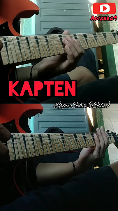 Melodi Lagu Legend Kapten #guitarcover #melodigitar #shorts #legend