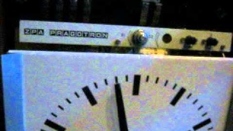 "Pragotron" main clock