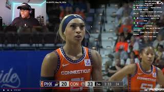 JuJuReacts To Pheonix Mercury vs CON Suns | WNBA | Full Game Highlights