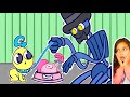 ЧТО ЕСЛИ ПАПА ПОКОРМИЛ СЫНА ДЛИННЫЕ НОГИ 😨 PJ PUG-A-PILLAR Death. Poppy Playtime Chapter 2 Валеришка