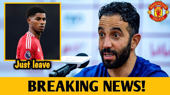 RUBEN AMORIM DROPS BRUTAL STATEMENT ON MARCUS RASHFORD'S FUTURE AT MAN UNITED! - MAN UNITED NEWS