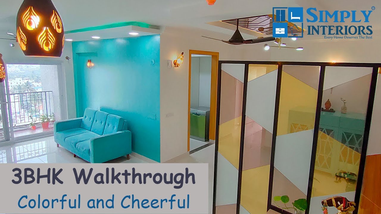 3BHK Walkthrough | Salarpuria Opus | Interior Designers in Bangalore |  Simply Interiors - YouTube