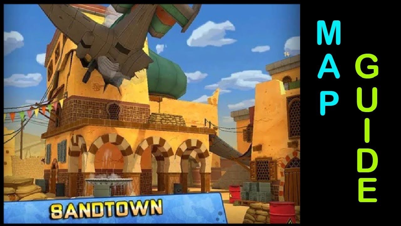 Sandtown Map Guide Series 1 Respawnables YouTube