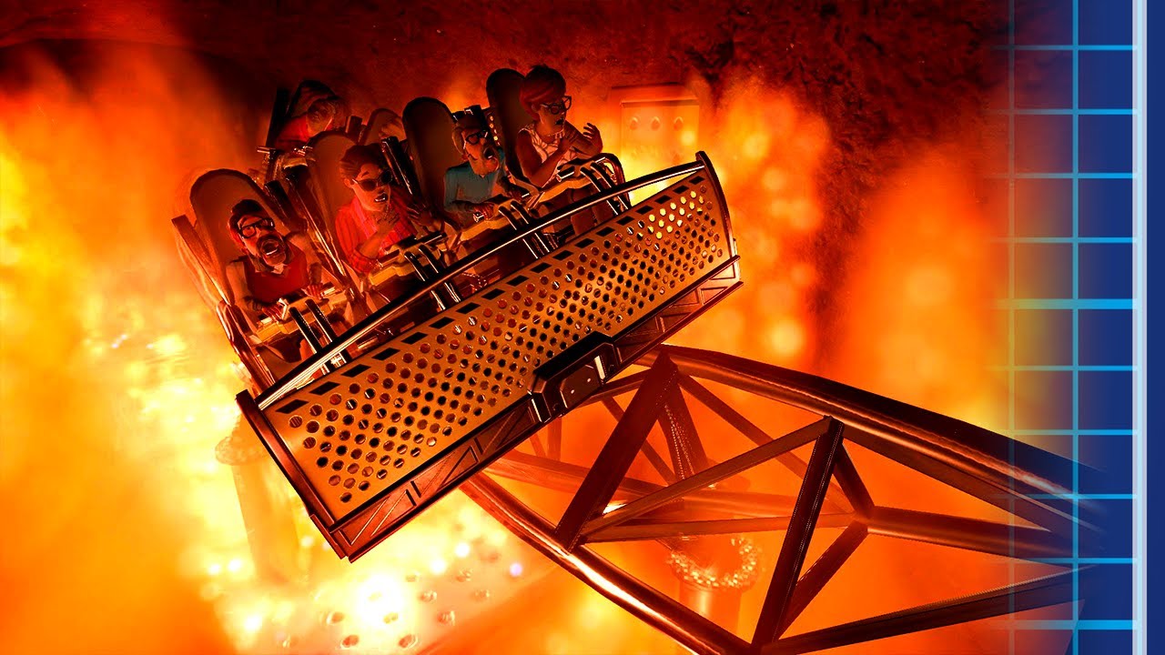 I made a Coaster that Cooks Guests like Rotisserie Chicken in Planet ...