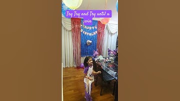 Try try and try until u win #shorts #birthdaygirl