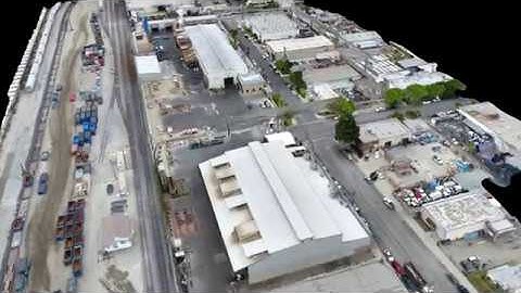 3D point cloud video fly through - Press Forge Project in Los Angeles County, CA