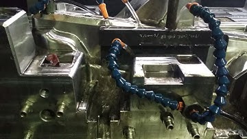 Injection Molding Mold on EDM Machining.