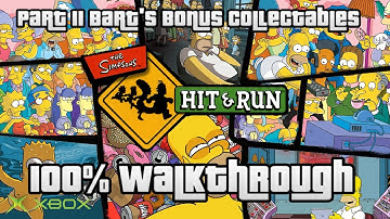 The Simpsons Hit & Run | 100% Walkthrough | Part 11 | Level 2 Bart