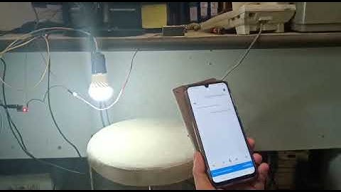 Internet of Things, nodeMcu Esp8266 Blynk and Google Assistant!!