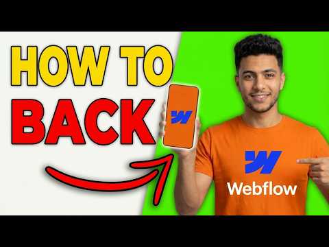 How To Add A Back To Top Button In Webflow (Step-By-Step Guide 2026)