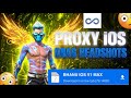 Free Fire Max iOS🩸 New  Normal Character Working ProxyPin DRAG HEADSHOTS🔥 Full Setup (No Ban)