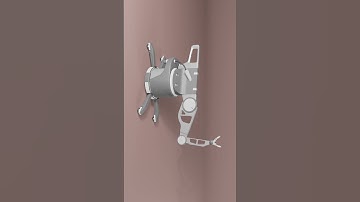 Robotic arm #robot #blender #viralvideo #animation #scifi