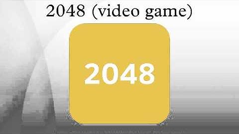 2048 (video game)