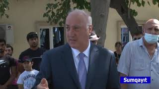 Azad Rehimov Ve Zakir Ferecov Corat Idman Klubu Ile Tanis Olub.11.09.2020