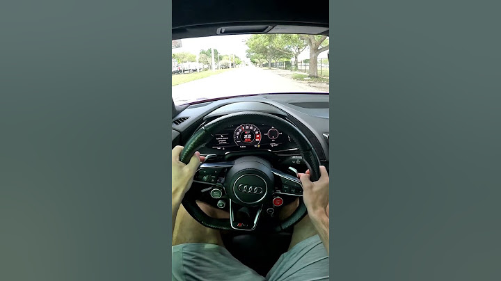 V10 Audi R8: Launch Control