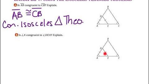 4-5: Isosceles and Equilateral Triangles