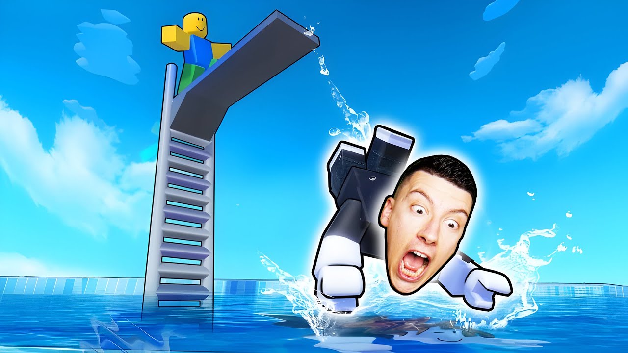 LE PLONGEOIR LE PLUS HAUT DU MONDE !! Roblox