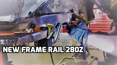 Datsun 280z | Building the Frame Rail... Lots of welding!