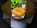 Cheesy aloo tikki burger recipe at home  aloo tikki burger  short trending burger