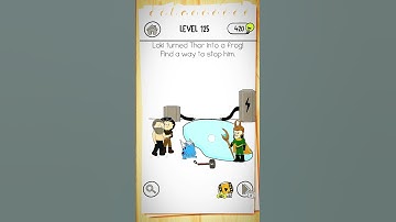 Brain test 3 level 125 | Puzzle world BD