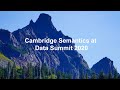 Cambridge semantics at data summit 2020