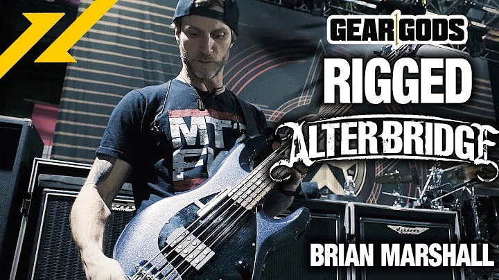 RIGGED: Alter Bridge Bassist BRIAN MARSHALL's Bass...