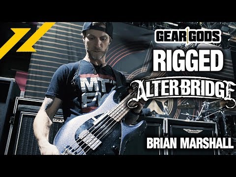 RIGGED: Alter Bridge Bassist BRIAN MARSHALL's Bass Rig