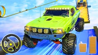 Monster Truck Mega Ramp Stunts Game - Android Gameplay #shorts screenshot 2