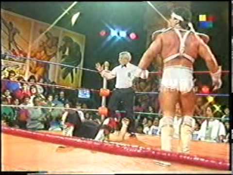 KATO EL NINJA VS RUDO VALDERRAMA "LUCHA TOTAL" nue...