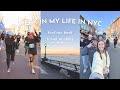 Weekly vlog  self employed first run in 7 weeks  philly marathon weekend