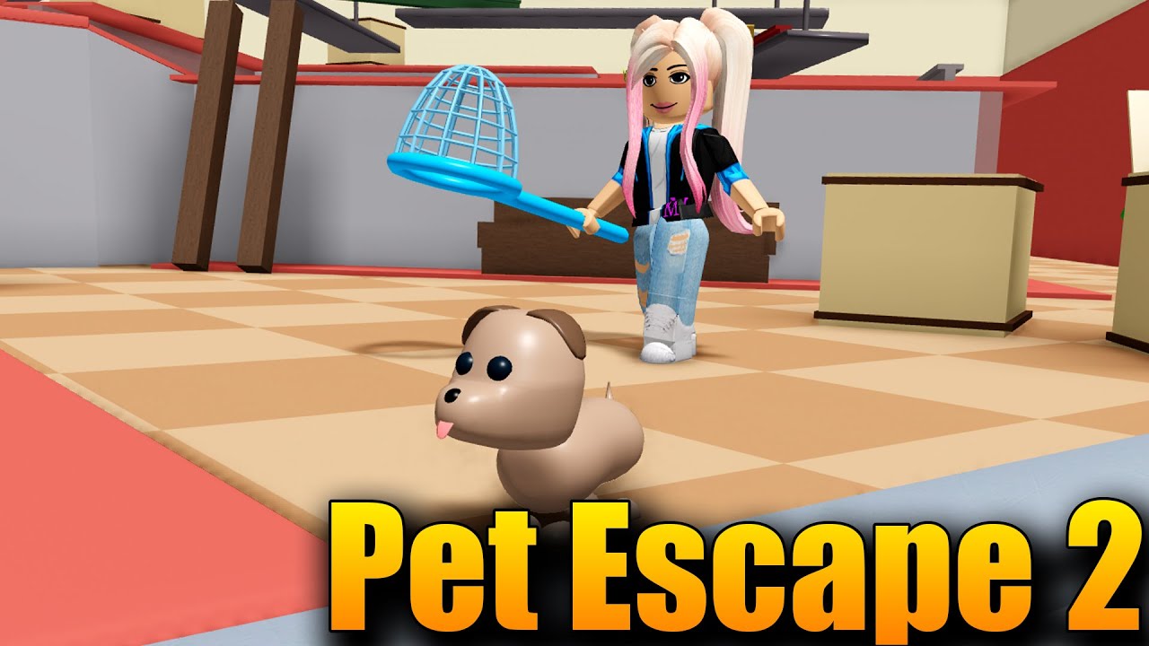 MAKKY MĚ CHCE DÁT DO ÚTULKU!😨😥 Roblox Pet Escape 2 w/@Makousek
