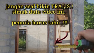cara mengukur tralis jendela untuk pemula