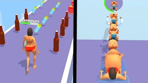 Pregnant Runner - All Levels Gameplay Walkthrough Android, İos   | NEW GAME