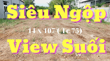 Đất Dầu Tiếng | Một lô view suối - cực đẹp - nhựa DH 715- giá rẽ #398