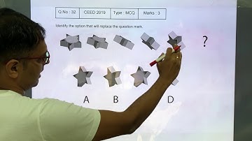 CEED 2019 Solved Paper - Solution for Question No. 32