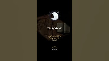 اكتب شيء تؤجر عليه 😴💚 / القارئ سعد الغامدي | قران كريم