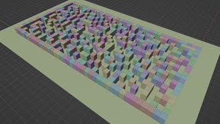 [Demo] Maze generator for Blender.