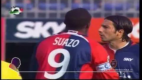 DAVID SUAZO, I GOL (montaggio Vittorio Sanna)