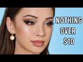 Full Face NOTHING OVER $10 AFFORDABLE Makeup Tutorial