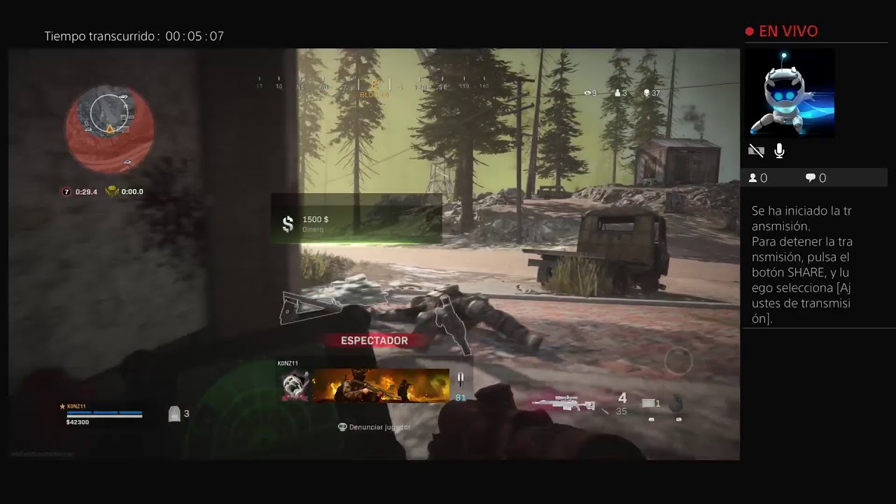 Hacker call of duty ? K0NZ11