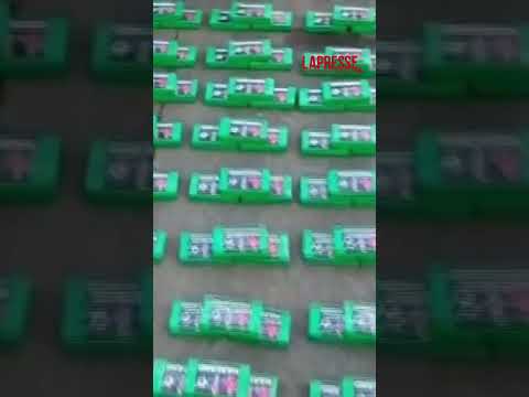 Video Maxi sequestro di cocaina al confine con la Colombia: sui pacchi il volto di Haaland