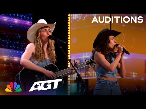 Country’s dynamic duo: Trailer Flowers shines on the AGT stage! 