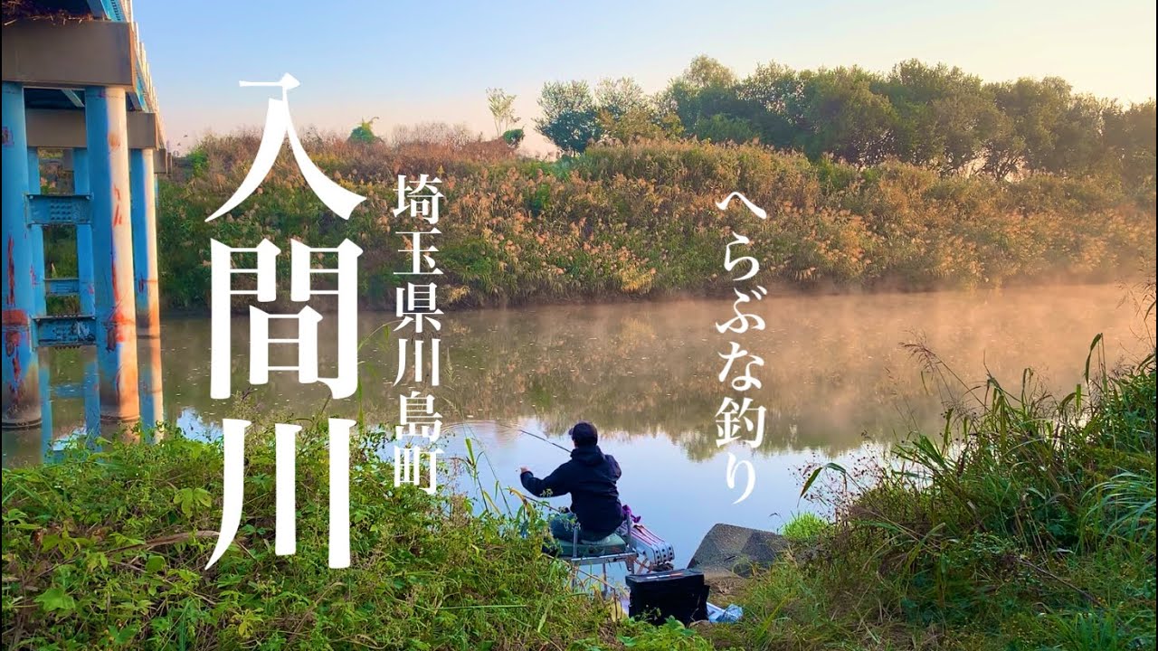 凄い糸鳴り！野川が熱い！埼玉県の入間川でへらぶな釣り