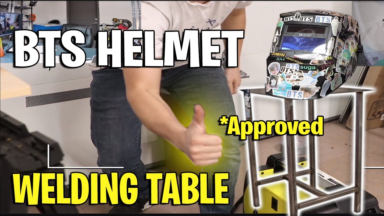 [10/30/2020] Michael Reeves making a welding table - YouTube