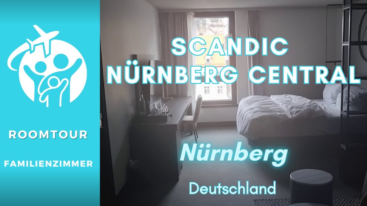 Scandic Nürnberg Central (Nürnberg) - Roomtour - Familienzimmer